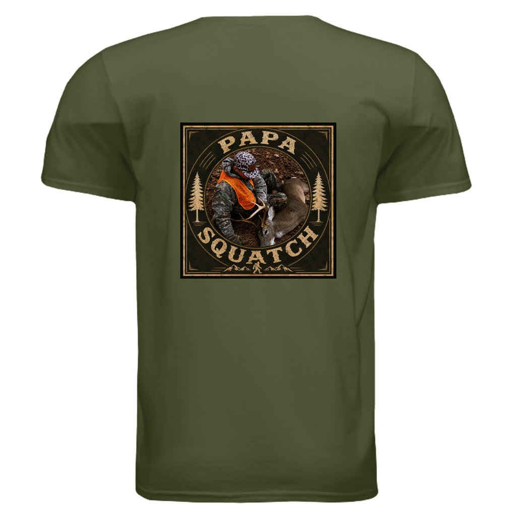 MILITARY GREEN - G640 - BACK