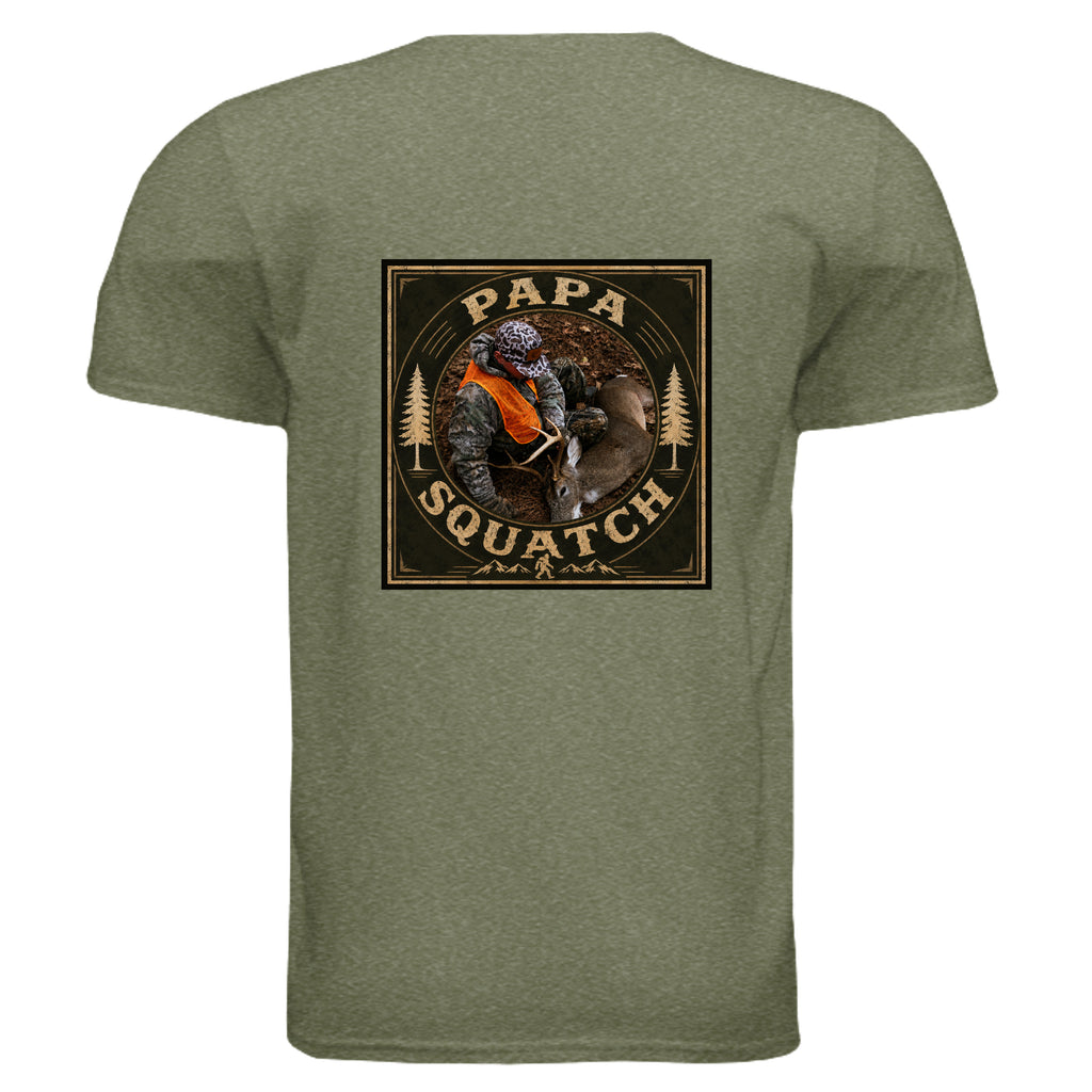 HEATHER MILITARY GREEN - G640 - BACK
