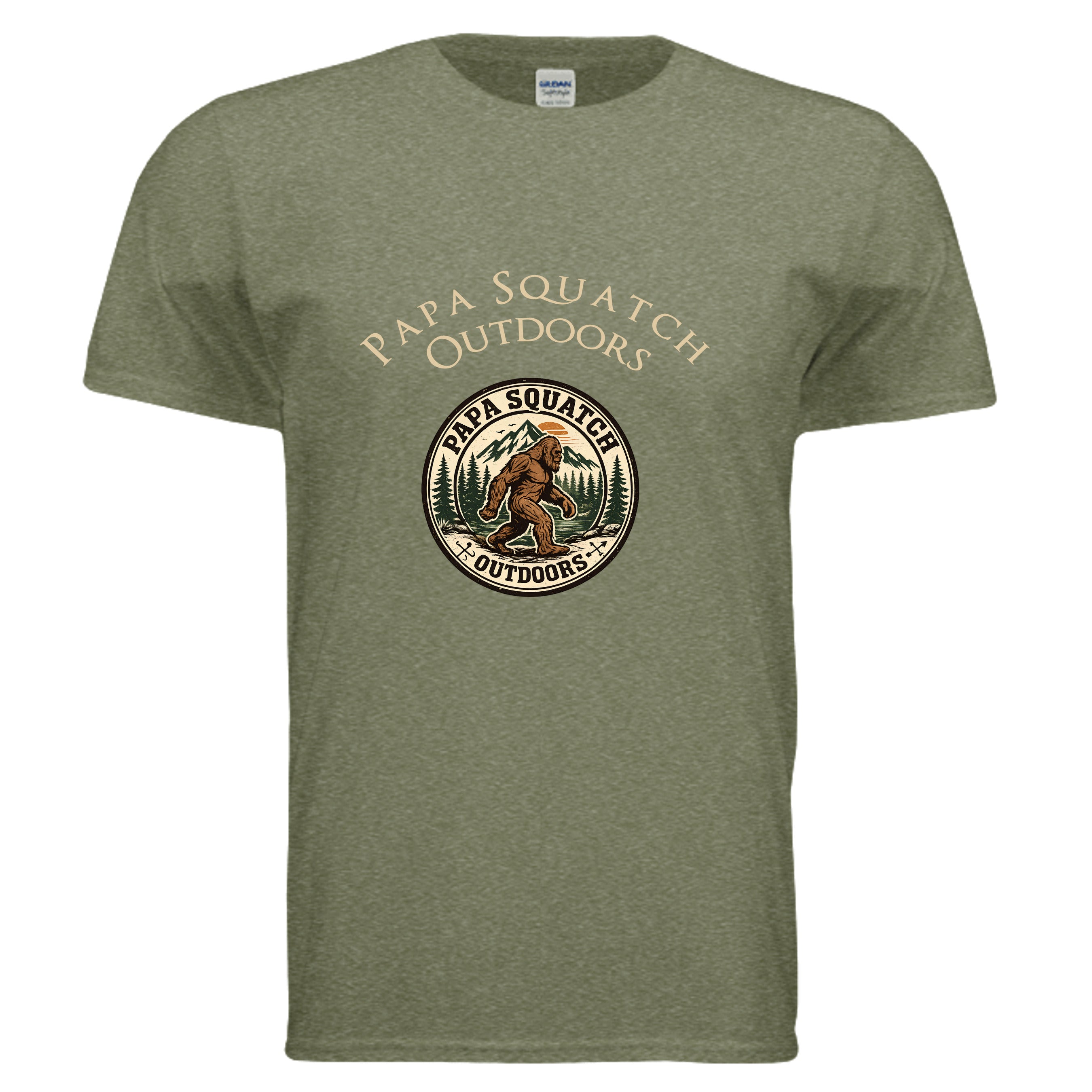 HEATHER MILITARY GREEN - G640 - FRONT