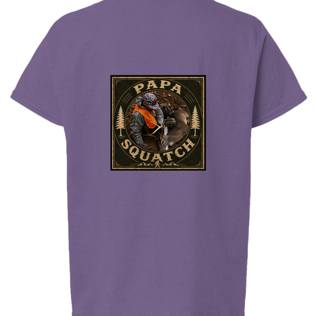 Heather Purple - G640B - BACK