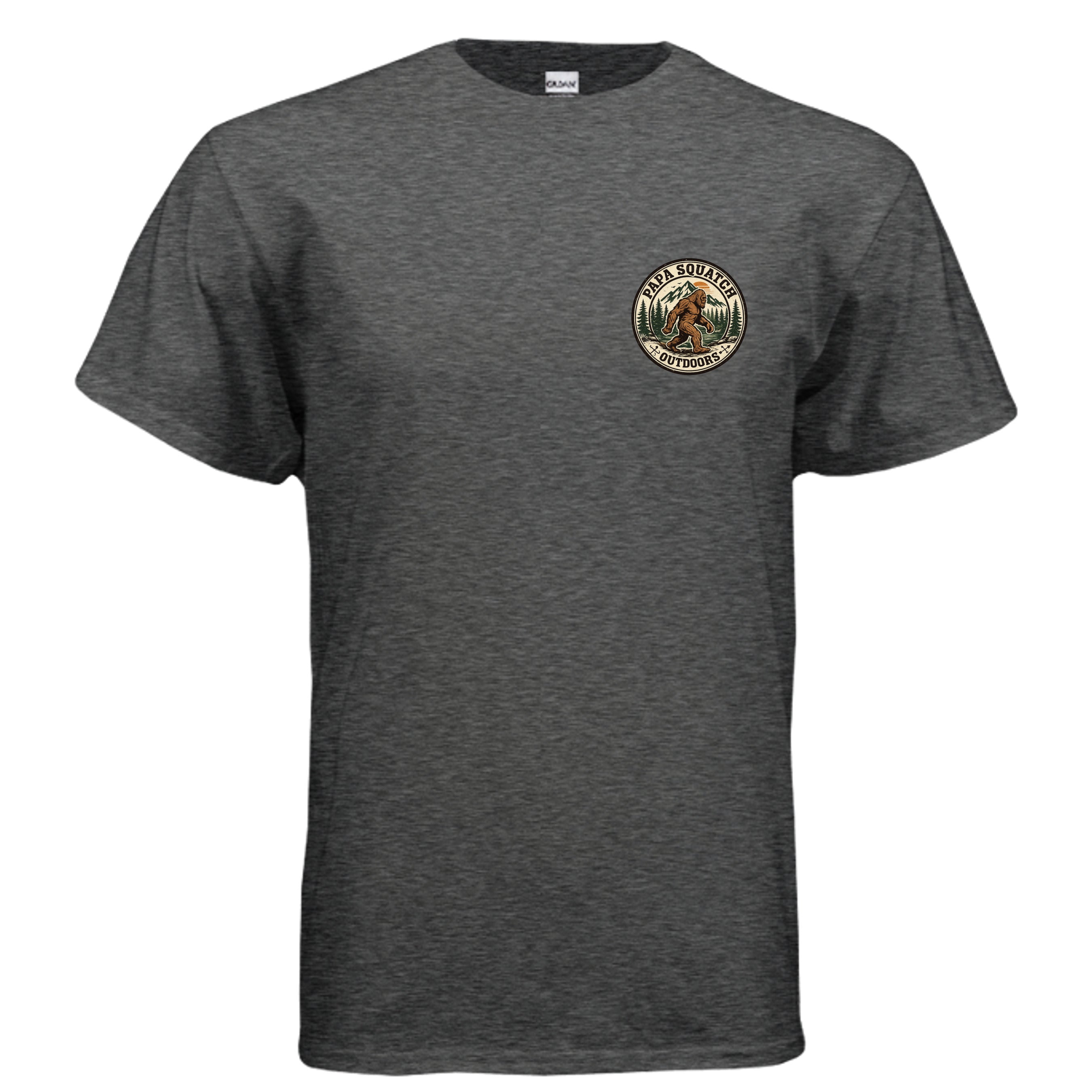 DARK HEATHER - G200 - FRONT